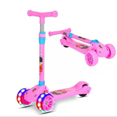 China 2021 Hot Child Mockup Scooter Child Play Foldable Scooter For Promotion Small MOQ for sale