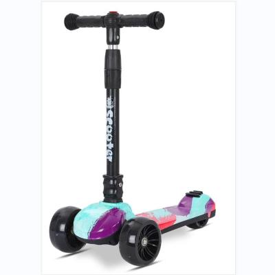 China Best Selling Child Foldable Baby Scooter with Light and Brake Functional Outdoor Toys for Kids for sale