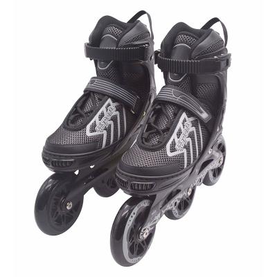 China INTEGRATED PVC ROLLER SKATE CUSTOMIZE 3 WHEELS SKATE ALUMINUM FRAME for sale