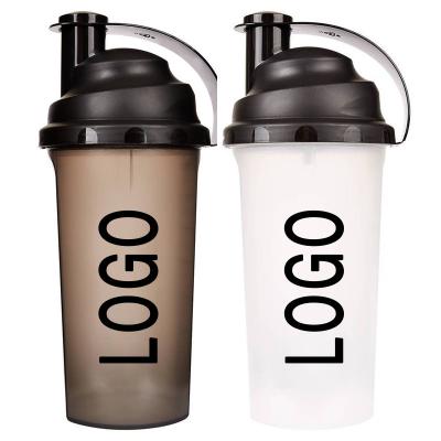 China Doyoung Logo 600ml BPA Free Custom Viable Plastic Workout Gym Sports Fitness Huel Protein Shaker Bottle for sale