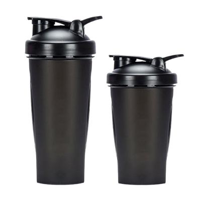 China Custom Plastic Protein Shaker Bottle Bpa Free Doyoung Logo Workout Sports Gym Black Protine Viable Wholesale Free Sample for sale