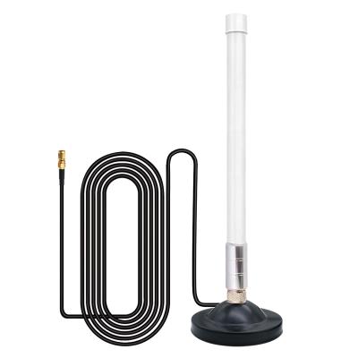 China 150mm Waterproof WiFi 2.4G Omni Fiberglass Antenna High Gain 8dBi 2400~2500MHz FRP Antenna for sale