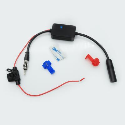 China AM/FM Car DAB+ Aerial Antenna Car Radio AM/FM DAB Antenna Splitter radio antenna amplifier for sale