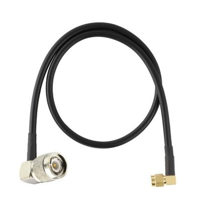 China Network Component RF Right Angle SMA To TNC Male Connector Pigtail adapter cable for sale