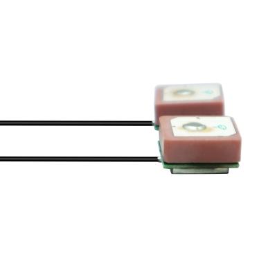 China High Gain GPS Active Antenna Module Ceramic Patch Internal Connector Navigation Frequency 1575.42 1.023Mhz ABS for sale