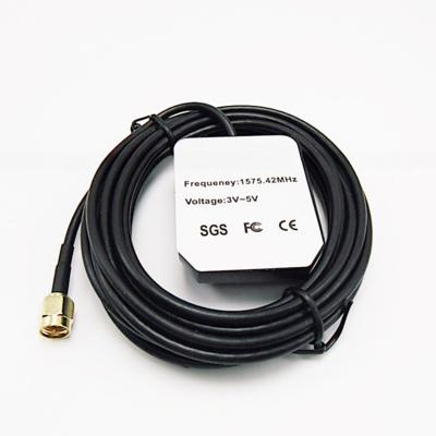 China GPS Antenna Car Signal Strengthen GPS Receiver SMA Connector 3 Meters Cable 1575.42MHz Moto Auto GPS Navigation Antenna Base A-D for sale