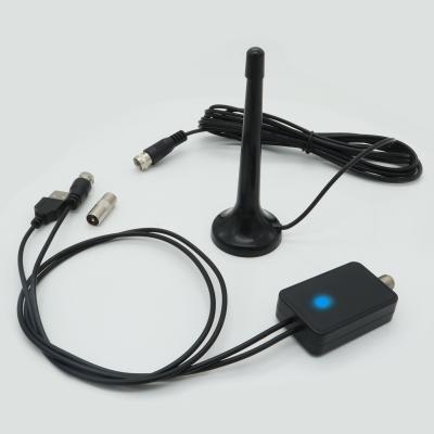 China Active HD 25dBi Indoor  Pull Rod TV Antenna with USB Amplifier Hot DVB-T DTMB HDTV Antenna for sale