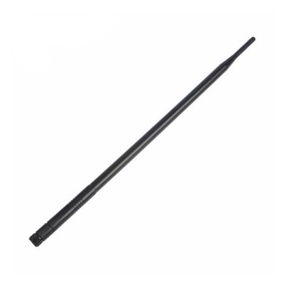 China Long length high Gain 12db black plastic antena cover 12dbi rubber gsm wifi antenna for sale