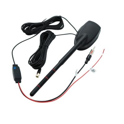 China Manufacturers direct sales GPS+FM/AM+DAB active gain amplification vehicle antenna GPS Car Antenna Radio Amplifier for sale