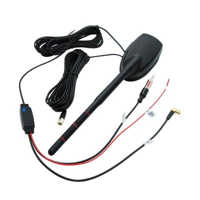 China 2024 GPS Car Antenna Radio Amplifier active gain amplification vehicle antenna for sale