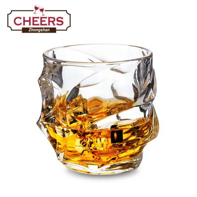 China Manufacturer Premium Lead Free Whiskey Viable Crystal Old-Fashioned Glass Cups Tumbler For Beer Wine Liquor for sale