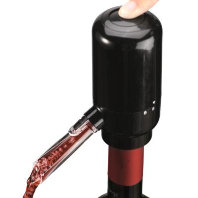 China Disposable Electric Wine Aerorater and Dispenser Pump Up Spout Battery Powered Automatic One-Button Pourer Smart Aerator Wine Decanter for sale