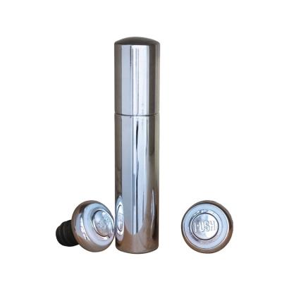 China Metal Manufacturer Premium Best Quality Aluminum Alloy Wine Vacuum Saver Pump With 2 Rubber Wine Stoppers Wine Vacuum for sale