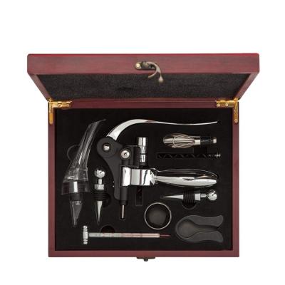 China Sustainable Manufacturer Amazon Premium Wine Gift Set , Unique Wine Bottle Opener Twist All-in-One Accessories Set For Wine Lovers for sale