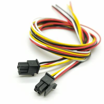 China Electronic 2 pin 4pin MX3.0mm single head cables with Molex 43025 head for sale