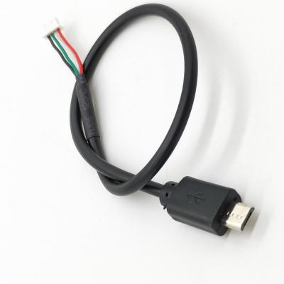 China Electronic micro USB-B to picoblade 4pin connector cable 510210400 for sale