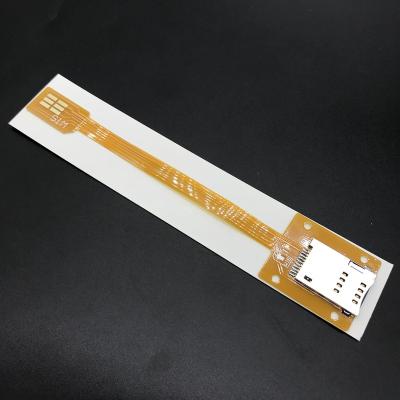 China For Micor Mini Nano SIM Card 2FF 3FF 4FF PCB Connection Supplement with push slot fpc FFC flat cable for sale