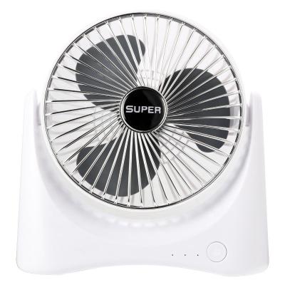 China Lower Noise Rechargeable USB Mini Air Cooling Battery Portable Desktop Fan for sale