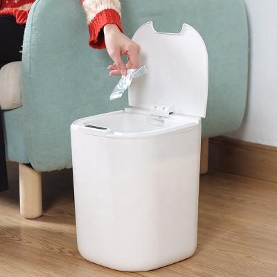 China High Quality Intelligent Automatic Refillable Refillable Trash Sensor Waste Bins Stored Smart Trash Can for sale