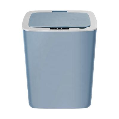 China CE kc RoHS Sustainable Induction Touchless Refillable Intelligent Waste Bins Automatic Trash Can for sale