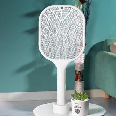 China Viable Electric Rechargeable Fly Mosquito Killer Bat Pest Control Mosquito Killer Swatter for sale