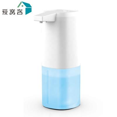 China Portable Refillable Hand Foam Soap Dispenser Desktop Holder ABS Sensor Foam Hand Sanitizer Free Sensing Electric Automatic Liquid Soap Dispenser for sale