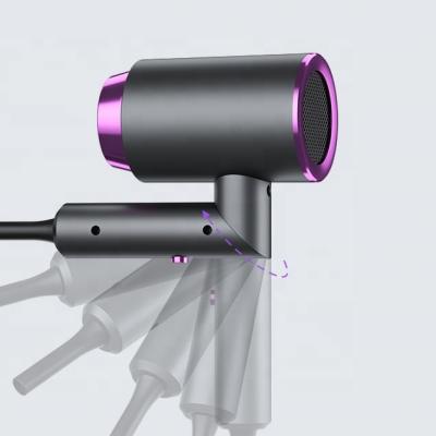 China Hotel Household Household Anion Low Radiation Hair Dryer 3 Speed ​​Portable Blow Dryer Salon Ionic Foldable Travel for sale