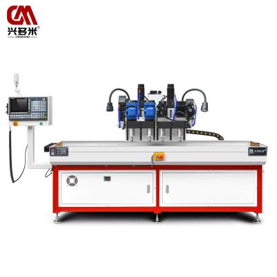 China Double spindle drilling and double spindle high efficiencyMetal aluminum tapping machineCNC drilling multi-axis drilling and tapping machine for sale