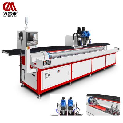 China Square Pipe Round Pipe Multi-Angle Drilling 360 Degree Rotation Arbitrary Servo Double Axis CNC Pipe Round Pipe Drill Rig Metal Angle Rotation for sale