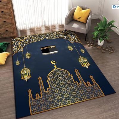 China Factory Wholesale Cheap Washable Islamic Prayer Mat Portable Islamic Muslim Gift Travel Muslim Prayer Blanket for sale