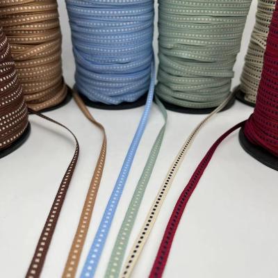 China High Tenacity LH-5mm Braided Narrow Webbing DIY Decoration Accessories Webbing for sale