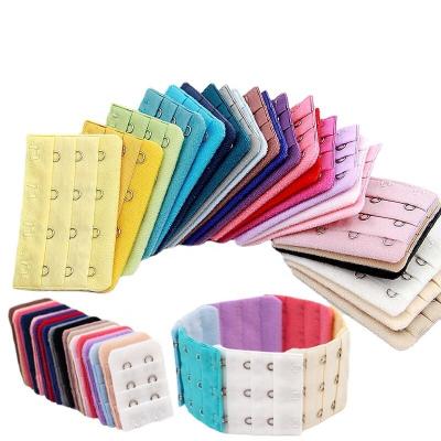 China LH-3 Underwear Tier 3 Hook Bra Full Back Supplement Elastic Stretch Bra Band Extender for sale