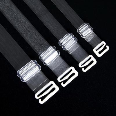 China LH-8/10/12/15/18mm TPU Non-slip Adjustable Clear Underwear Underwear Accessories Bra Strap for sale