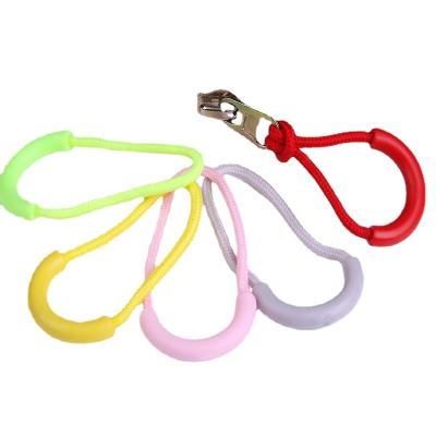 China Other Hand-finger Use Plastic U-shape Tab Tag Extender Zipper Pulls for sale