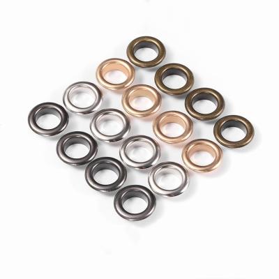 China Other Wholesale Custom 5mm Metal Snap Ring Button Hollow Snap Silver Shoes Provide Grommets The Button for sale