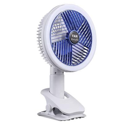 China Small and cute USB charging clip fan Multi-functional desktop  electric fan can be mounted on the wall handheld portable fan for sale