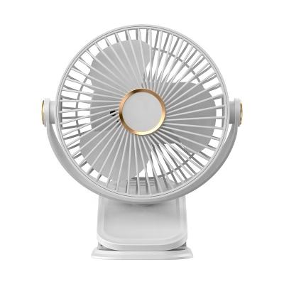 China Small and cute Multi-function clip fan Desktop USB small night light Air circulation fan Dormitory can be hung wall large wind electric fan for sale