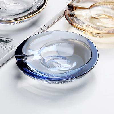 China Wholesale High Quality Cigar Ashtray Crystal Glass Ashtray for sale