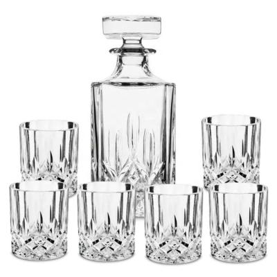 China Classic Design Crystal Whiskey Decanter Set From China Factory Direct Supply for sale