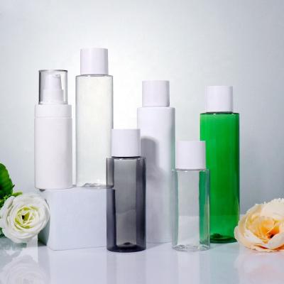 China Wholesale cosmetic manufacturers plastic spray bottle for toning essential lotion toner 90ml 100ml 110ml 150ml 200ml perfume bottle spra for sale