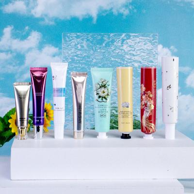 China 50ml BB Eye Cream Tube Pump Empty Plastic Cosmetic Airless Squeeze Soft Tubes Comet Packing 15 30 for sale