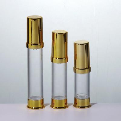 China Face Cosmetic Eye Lotion Airless Pump Bottle 5ml 10ml 15ml for sale