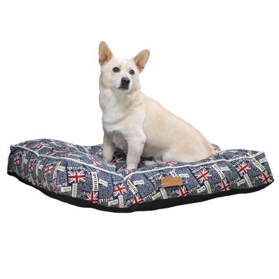 China Winter Puppy Bed Cushion Washable Warm Soft Waterproof Cat Sofa Mat Fleece Interior Accessories For Small Medium Dog for sale