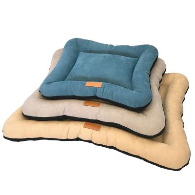 China Super Soft Warming Mat For Large Small Cat Sofa Bed With Best Price Indoor Washable Corduroy Dog Cushion for sale