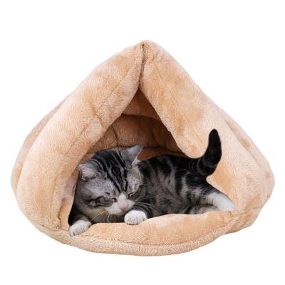 China Cute Shape Dog Bed Cat Cave Bed Super Soft Winter Furret Waterproof Fluffy Warm Dog Bed With Best Price for sale