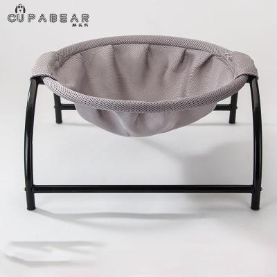 China 2021 Waterproof New Arrive Raised Round Cat Hanging Nest Bed Round Donut Dog Bed for sale