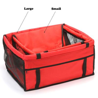 China 2021 Hot Sale Classic Waterproof Pet Bed Dog Travel Bag Bed Pet Car Custom Seat Carrier for sale