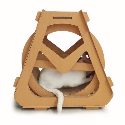 China New Design Viable Cat Treadmill Scratching Post For Big Small Cat Kitten Funny Interactive Puzzle Toys With Best Price for sale