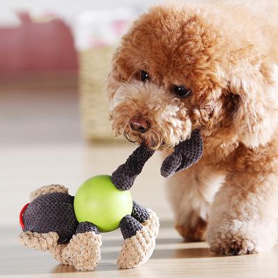 China Toy Plush Rubber Dog Toys Gold Price 2021 Custom Squeaky Viable Teddy Plush Toy With Best Dog Chews for sale