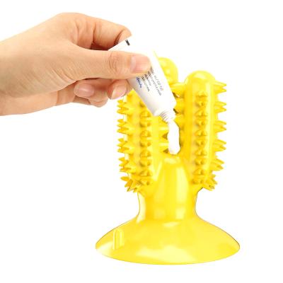 China Viable Funny Dog Lick Food Feeding Toys For Dog Chew Indestructible Rubber Molar Dog Toys With Best Price for sale